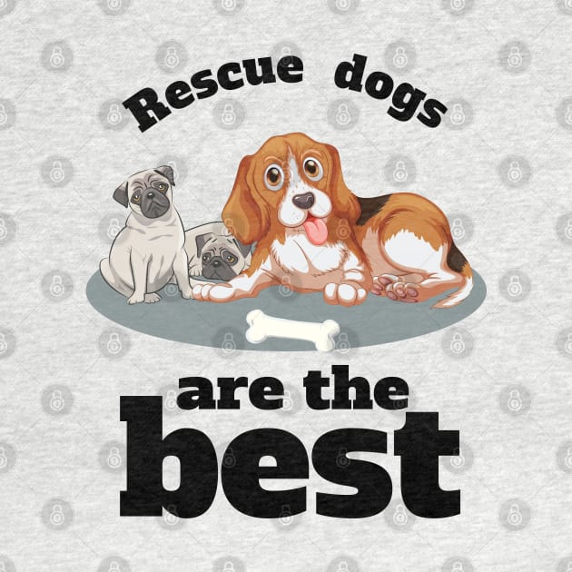 Rescue dogs are the best by BishBashBosh